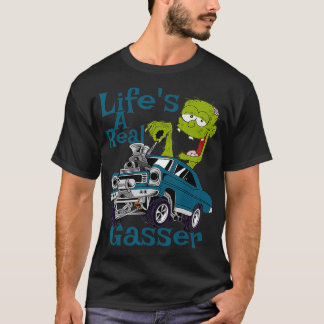 T-shirt Hot Rod Gasser Outlaw Drag Racing Blown Street