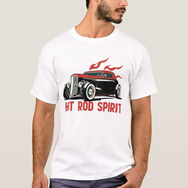 T-shirt Hot rod Spirit (Devant)