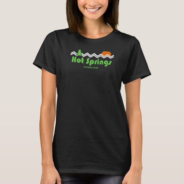 T-shirt Hot Springs National Park Premium (Devant)