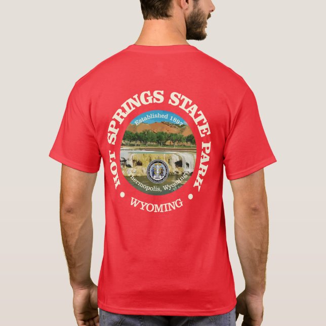 T-shirt Hot Springs SP (Dos)