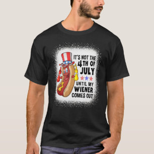 T-shirt Hotdog Lunettes de soleil Drapeau américain 4 juil