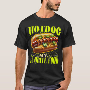 T-shirt hotdog, ma nourriture préférée