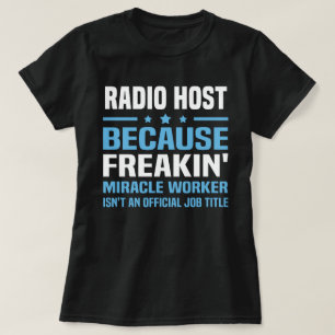 T-shirt Hôte radio