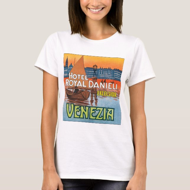 T-shirt Hôtel Danieli royal de Venezia (Devant)