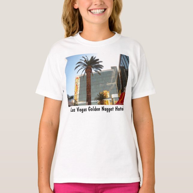 T-shirt Hôtel Las Vegas Golden Nugget (Devant)