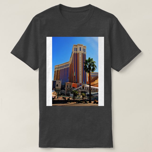T-shirt Hôtel vénitien Las Vegas États-Unis d'Amérique (Design devant)