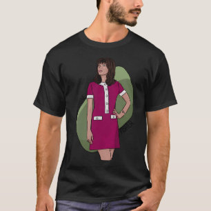 T-shirt Hôtesse de l'air Peregrine Fisher