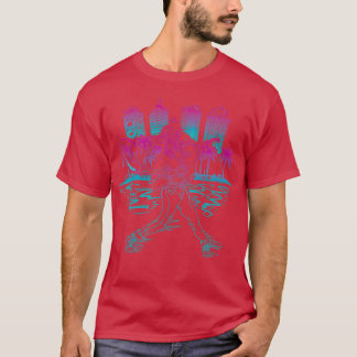 T-shirt Hotline Miami cool jeu imprimé