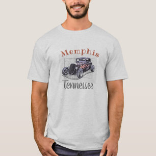 T-shirt Hotrod Vintage "Memphis Tennessee"