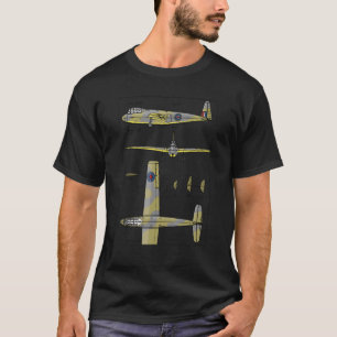 T-shirt Hottrace Mk Ii British Ww2 Assault Glider Plane Di