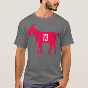 T-shirt HOU GOAT 13 noir