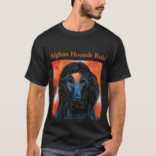 T-shirt Hound afghan