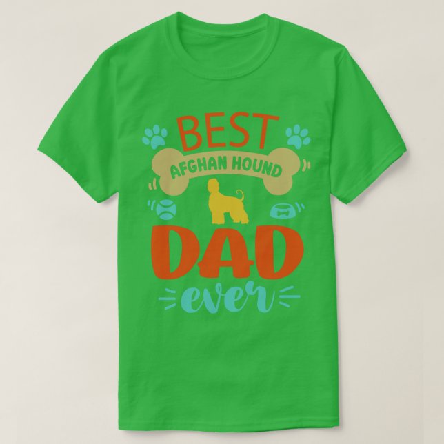 T-shirt Hound afghan 7 (Design devant)