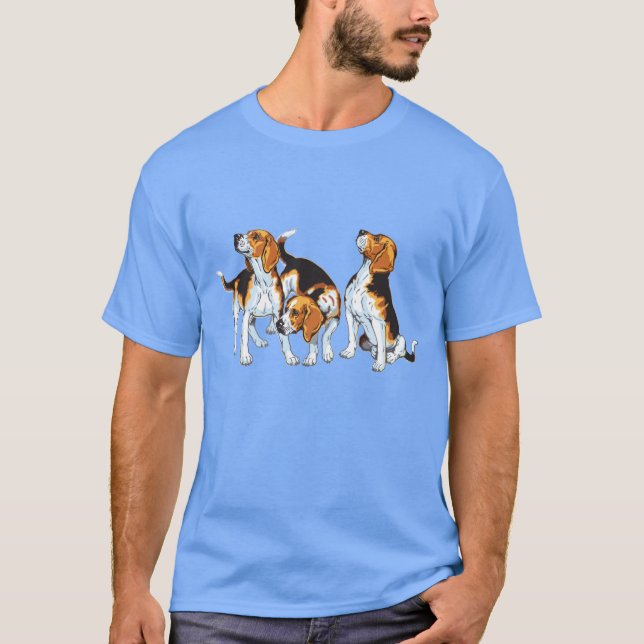 T-shirt Hound beagle (Devant)