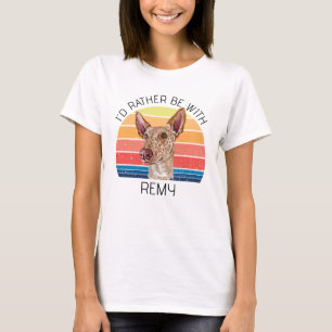 T-shirt Hound d'Ibiza J'aimerais mieux être avec personnal
