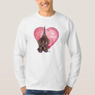 T-shirt Hound Dog Valentine's Day