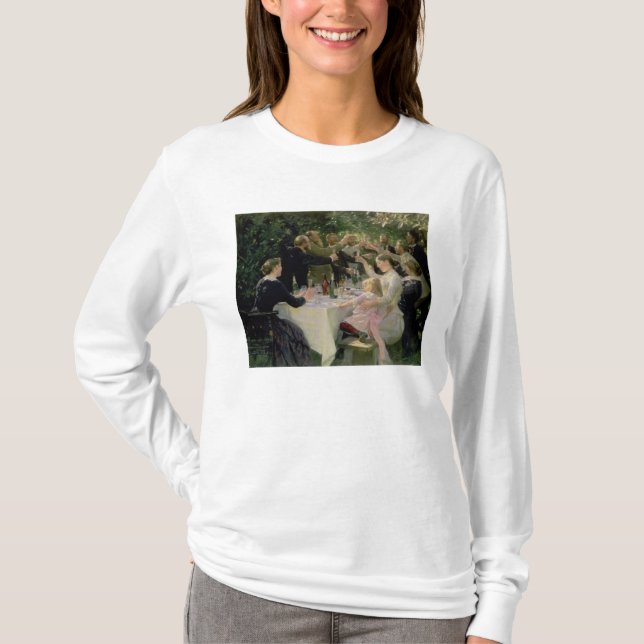 T-shirt Hourras de hanche de hanche ! La partie des (Devant)