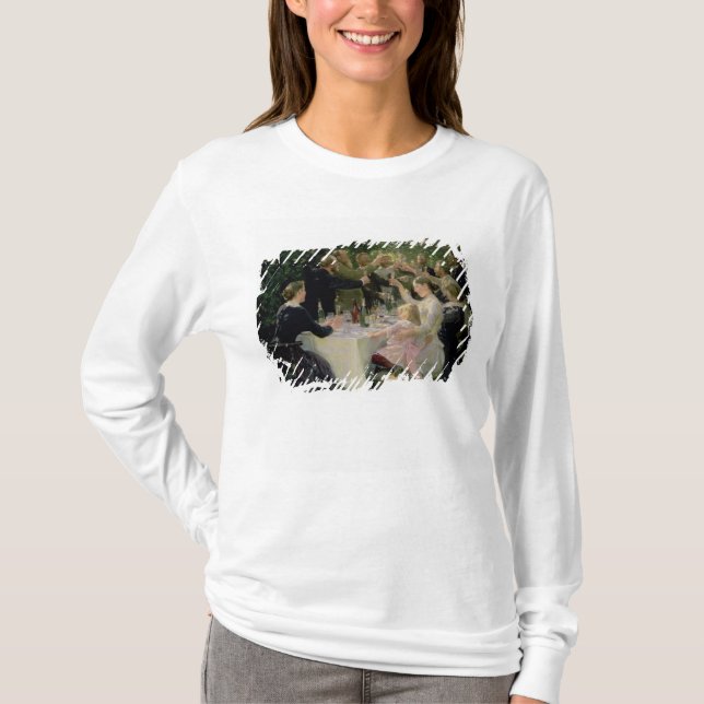 T-shirt Hourras de hanche de hanche ! La partie des (Devant)