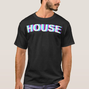 T-shirt House DJ Music Disco Sound Techno Dance électroniq