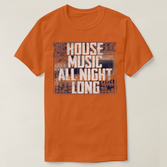T-shirt House Music 14 (Design devant)