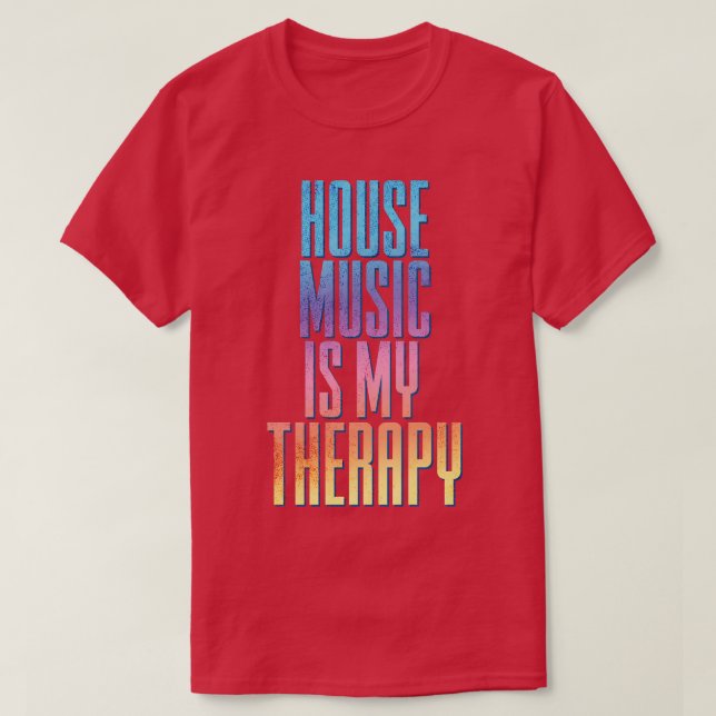 T-shirt House Music 2 (Design devant)