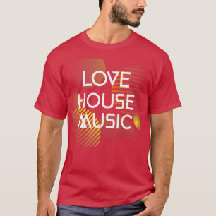 T-shirt House Music Deep House Edm Dj Festival Music1132