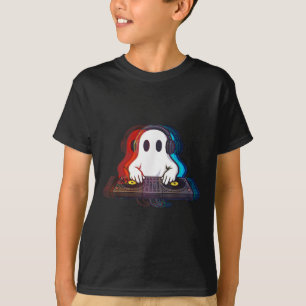 T-shirt House Music Ghost Illusion Optique Boo Edm Hallowe