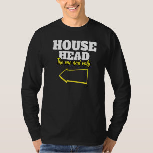 T-shirt House Music Rave House Head