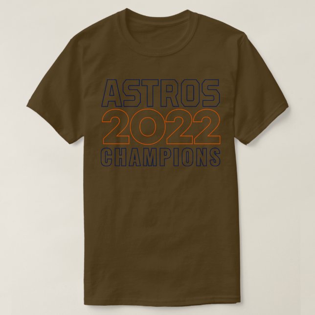 T-shirt Houston Astrooos 15 champs (Design devant)