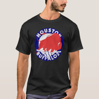 T-shirt Houston Buffalos Baseball Rétro Déficit