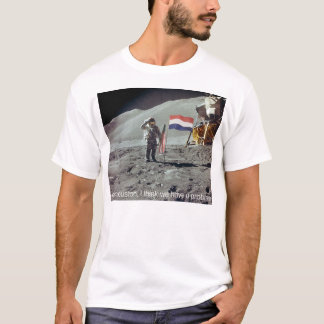 T-shirt Houston, je pense que nous avons un problème