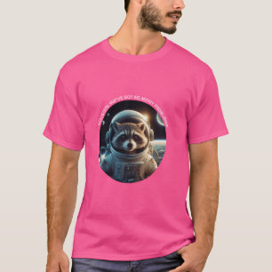 T-shirt Houston, Nous avons tellement de problèmes. Raccoo