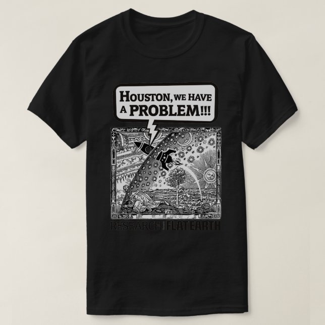 T-shirt Houston nous avons un problème (Design devant)