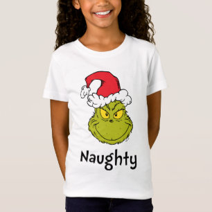 T-Shirt How the Grinch Stole Christmas   Naughty Grinch