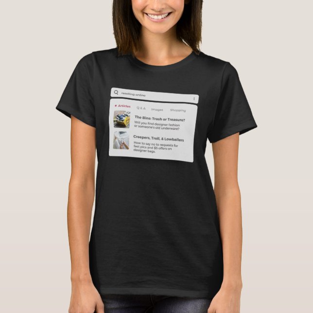 T-shirt How To Make Money As A Reseller (Devant)