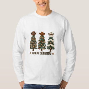 T-shirt Howdy Christmas