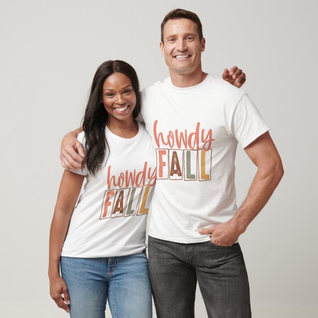 T-shirt Howdy Fall - Fall (Unisexe)