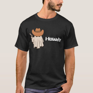 T-shirt Howdy Funny mignonne Ghost Halloween
