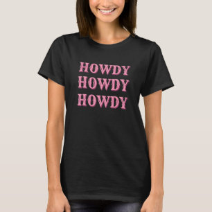 T-shirt Howdy Rodeo Western