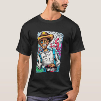 T-shirt Howdy Zombie