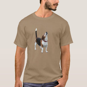 T-shirt Howling chien Beagle drôle