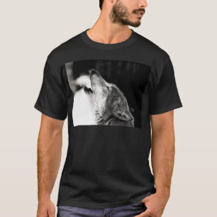 T-shirt Howling Wolf