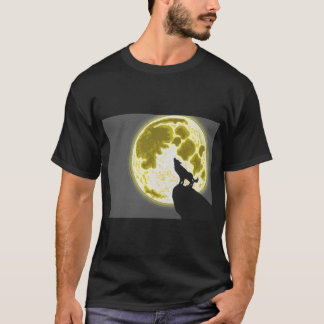 T-shirt Howling wolf