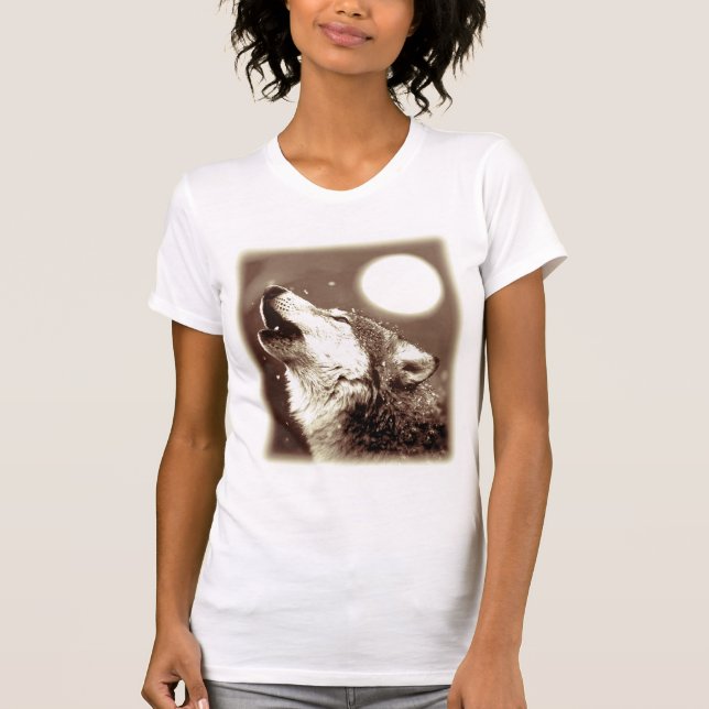 T-shirt Howling Wolf (Devant)