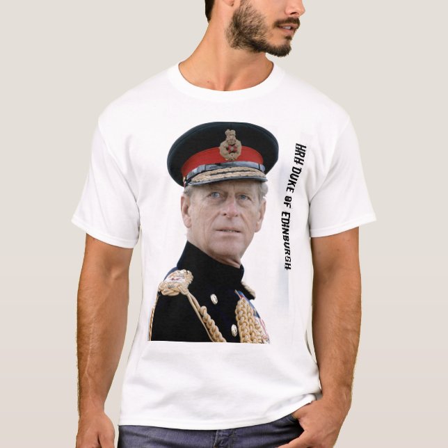 T-shirt HRH Duke d'Édimbourg (Devant)