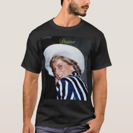 T-shirt HRH Princess Diana Australia 1988 Pro Photo HD