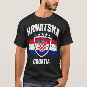 T-shirt Hrvatska Croatie croate