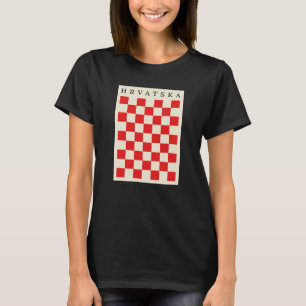 T-shirt Hrvatska Vintage