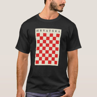 T-shirt Hrvatska Vintage
