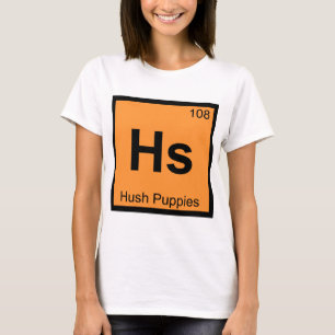 T-shirt Hs - Hush Puppies Chimie Symbole du tableau périod